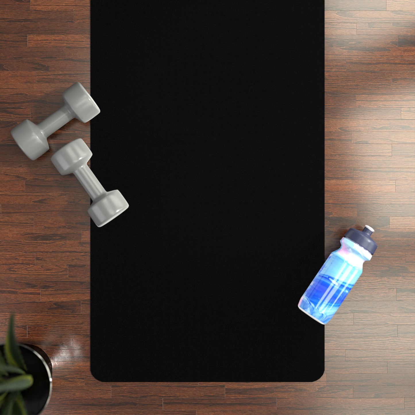 All Black Yoga Mat