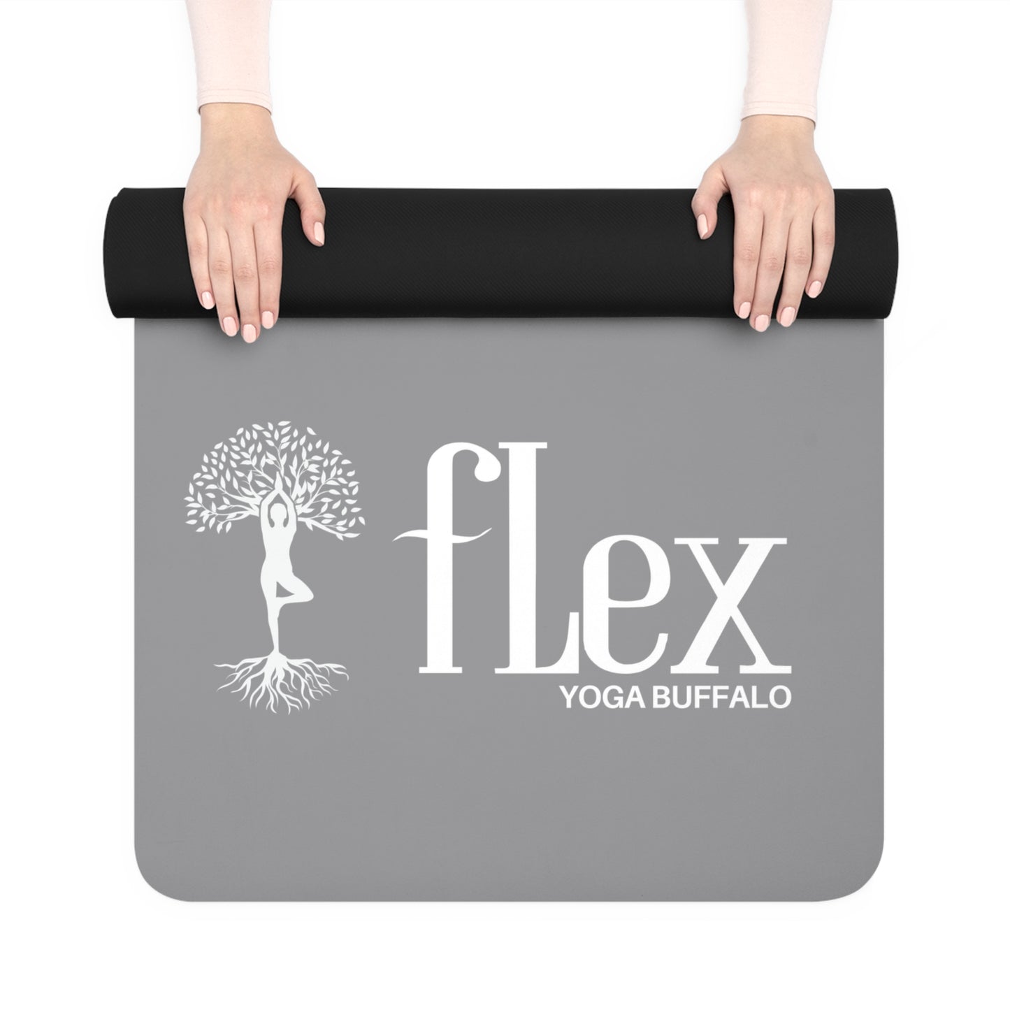 Flex Yoga Buffalo Grey Rubber Yoga Mat