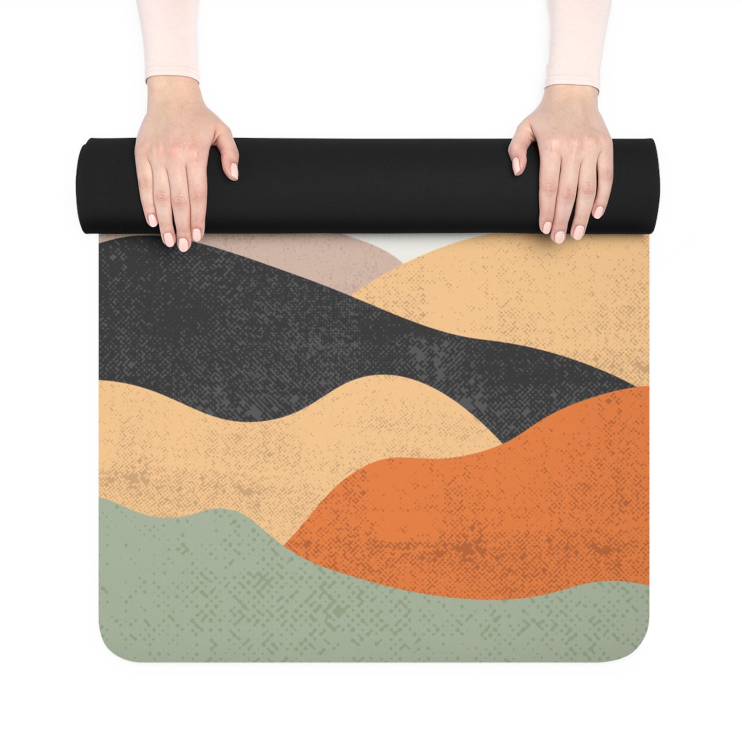 Protect Your Peace Rubber Yoga Mat