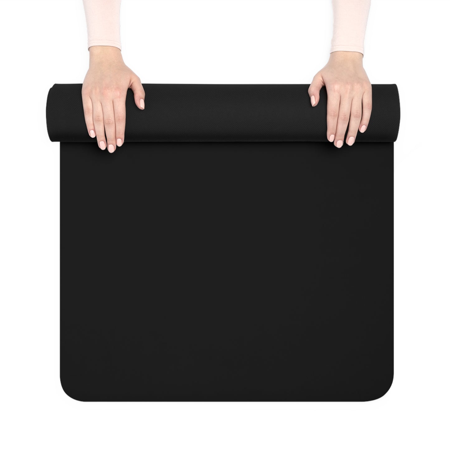 All Black Yoga Mat