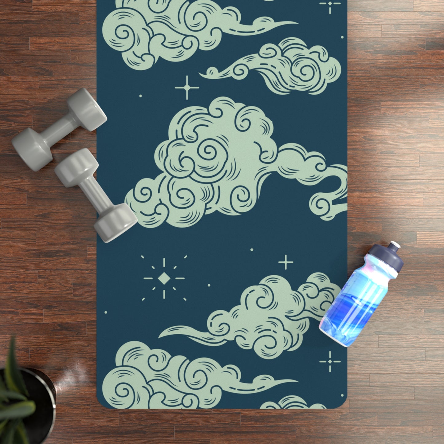 Lunar Calm Rubber Yoga Mat