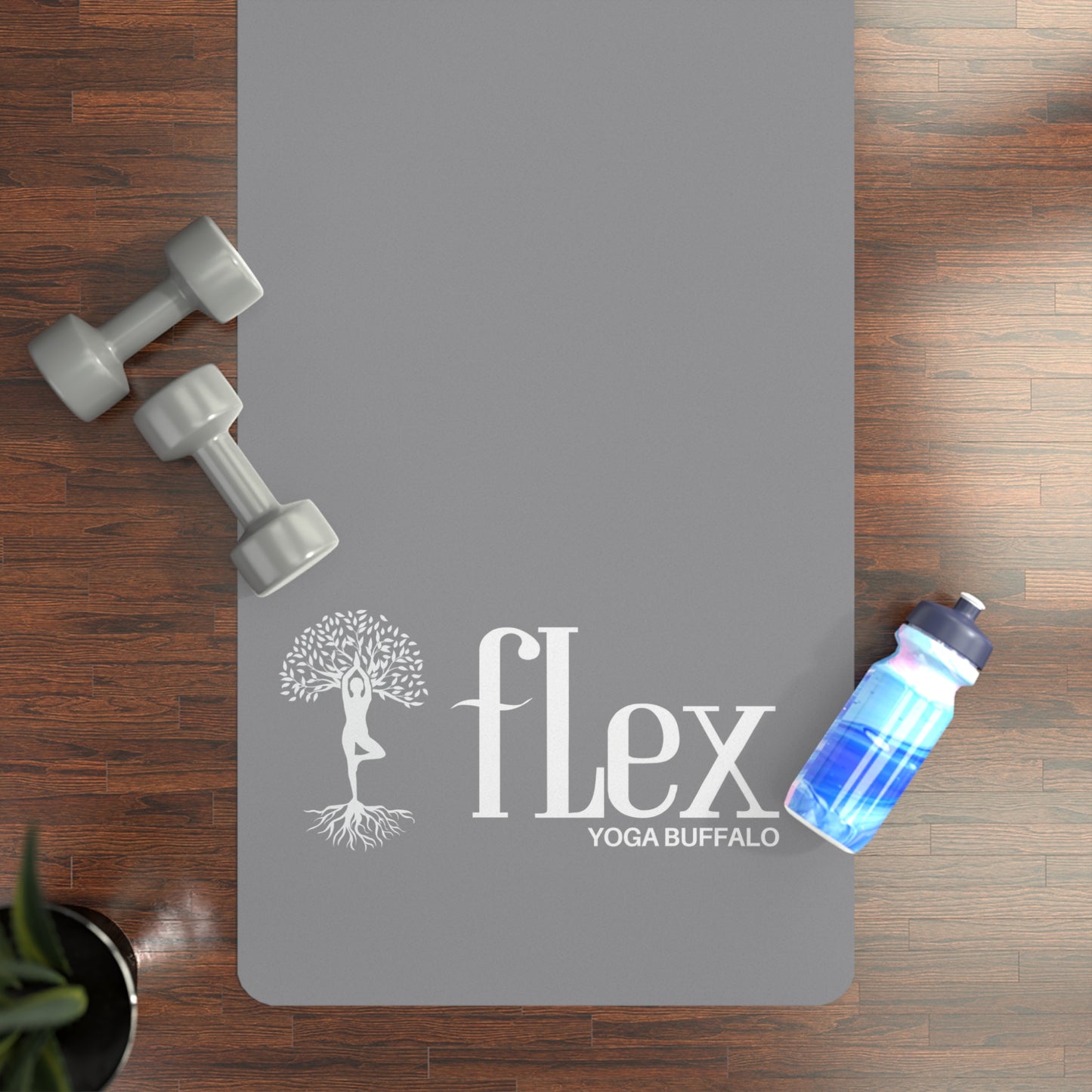 Flex Yoga Buffalo Grey Rubber Yoga Mat