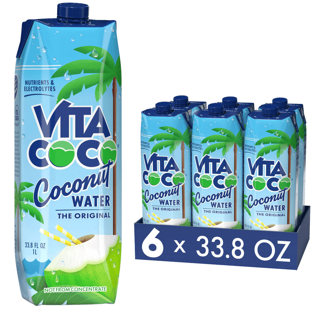 Wholesale: Vita Coco, The Original 33.8oz (Pack of 6)