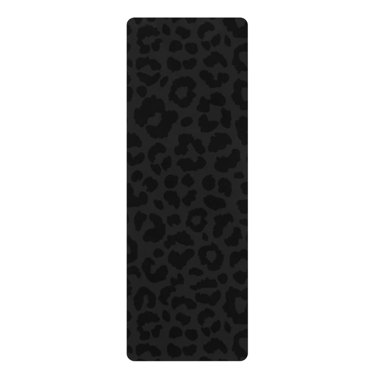 Black Cheetah Yoga Mat