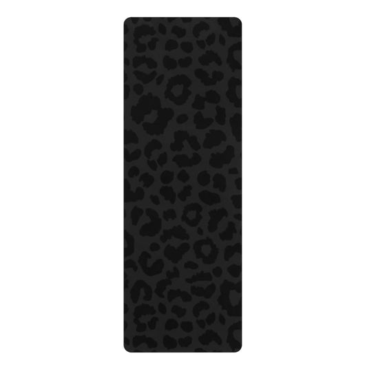 Black Cheetah Yoga Mat